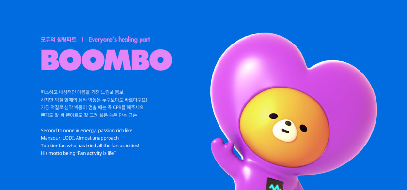 V CREW 超萌開愛風格吉祥物設計，人物性格設定與表情包設計