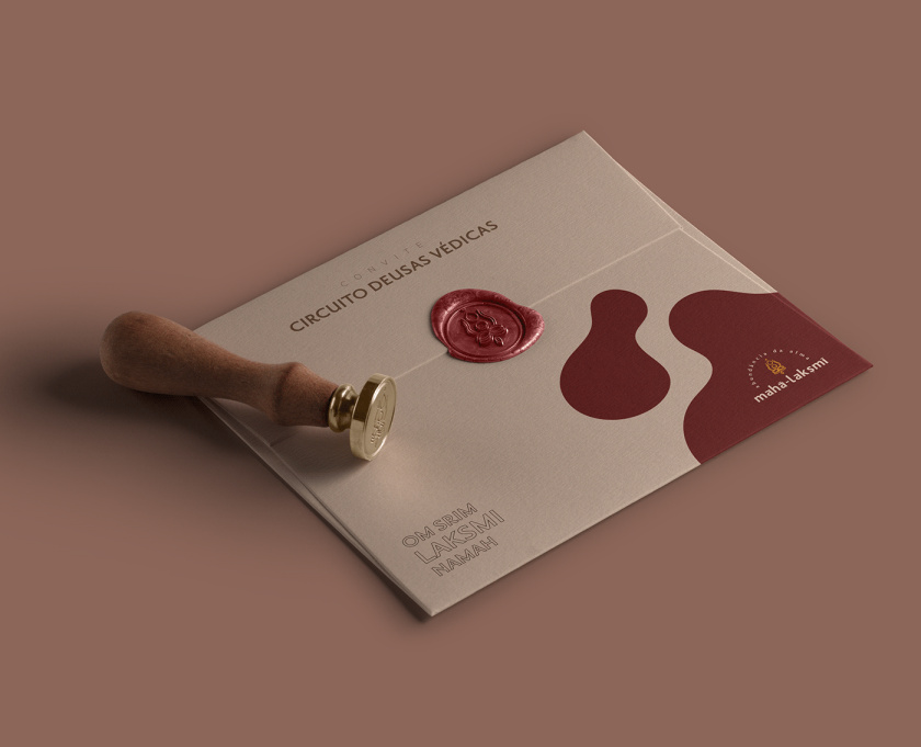 Maha-Laksmi 印度瑜伽舞蹈品牌logo設(shè)計vi設(shè)計