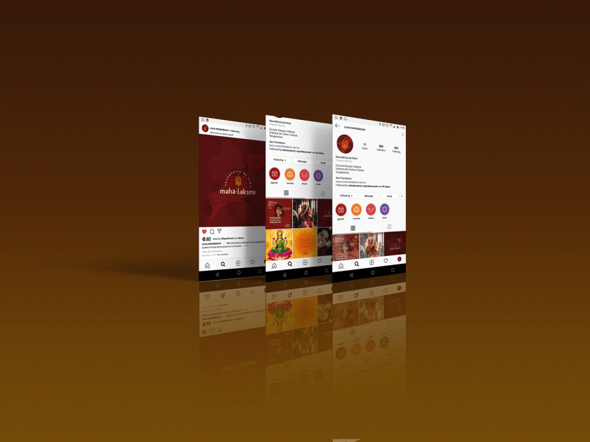 Maha-Laksmi 印度瑜伽舞蹈品牌logo設(shè)計vi設(shè)計