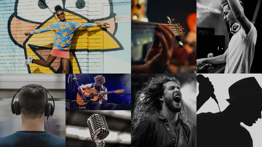 BANDANNA 音樂文化公司品牌形象設(shè)計-logo-vi設(shè)計