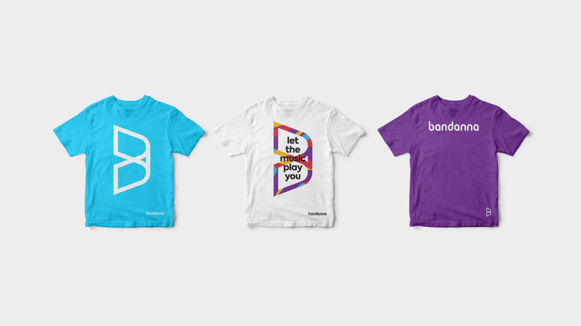 BANDANNA 音樂文化公司品牌形象設(shè)計-logo-vi設(shè)計