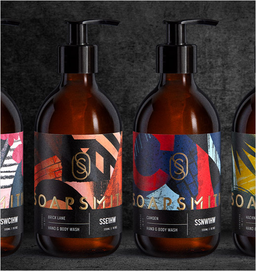 Soapsmith手工肥皂和身體清潔護理產(chǎn)品品牌logo與包裝設(shè)計,充滿豪華都市氣息 Soapsmith手工肥皂和身體清潔護理產(chǎn)品品牌logo與包裝設(shè)計,充滿豪華都市氣息