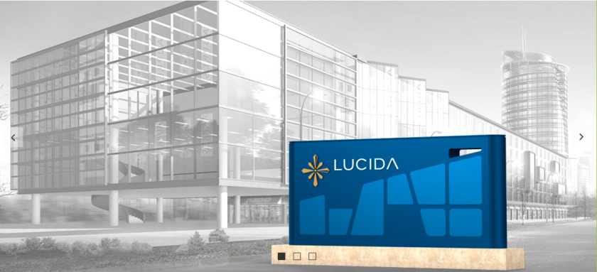 露西達(dá)Lucida醫(yī)療康復(fù)中心品牌logo設(shè)計(jì)vi設(shè)計(jì)，“火花/星星”概念