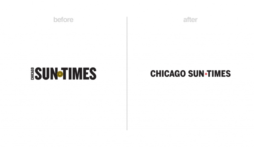 芝加哥太陽(yáng)時(shí)報(bào)logo重新設(shè)計(jì)