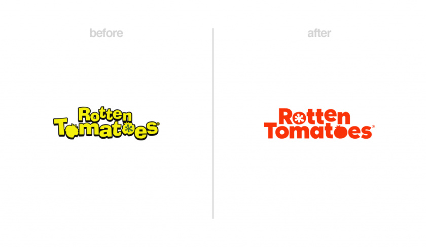 重新設(shè)計(jì)爛番茄徽標(biāo)logo