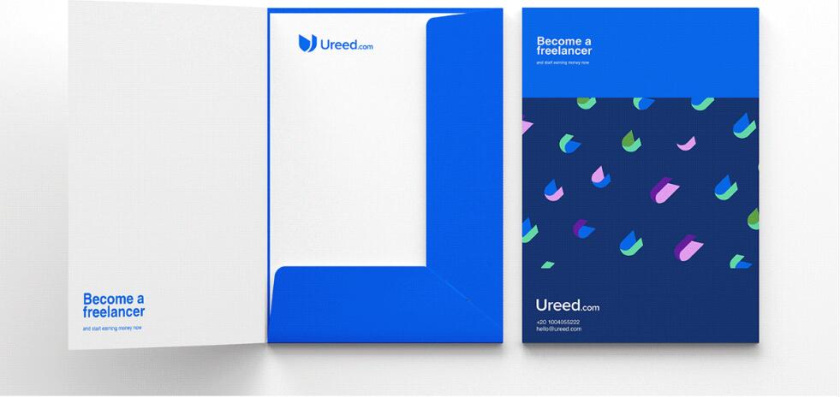 ureed 在線服務(wù)市場(chǎng)平臺(tái)網(wǎng)站品牌logo設(shè)計(jì)vi設(shè)計(jì)，互聯(lián)網(wǎng)科技風(fēng)格