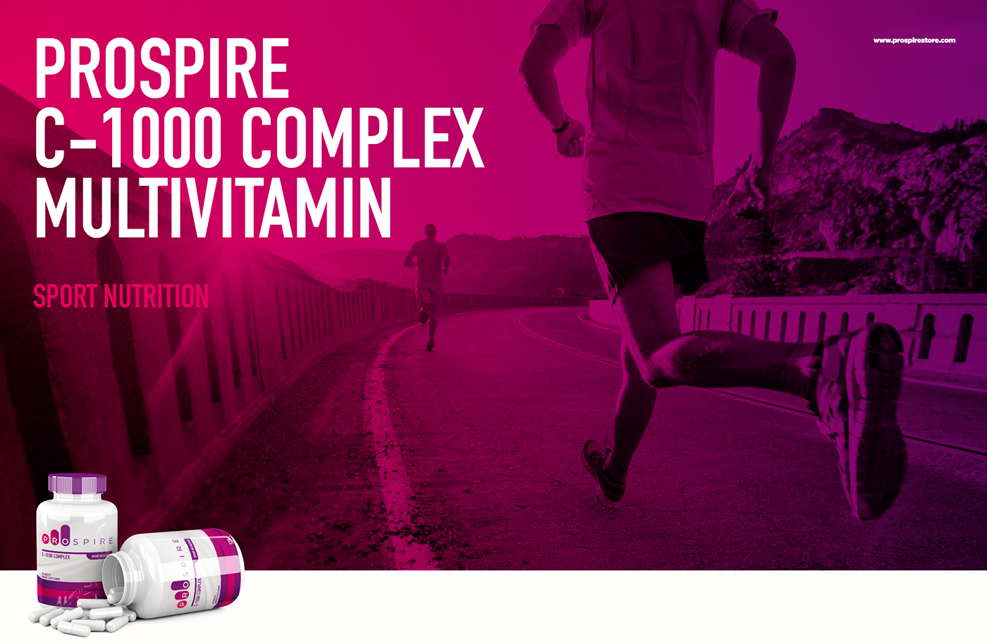 Prospire維生素營養(yǎng)補充劑平品牌全案設計-平面廣告設計
