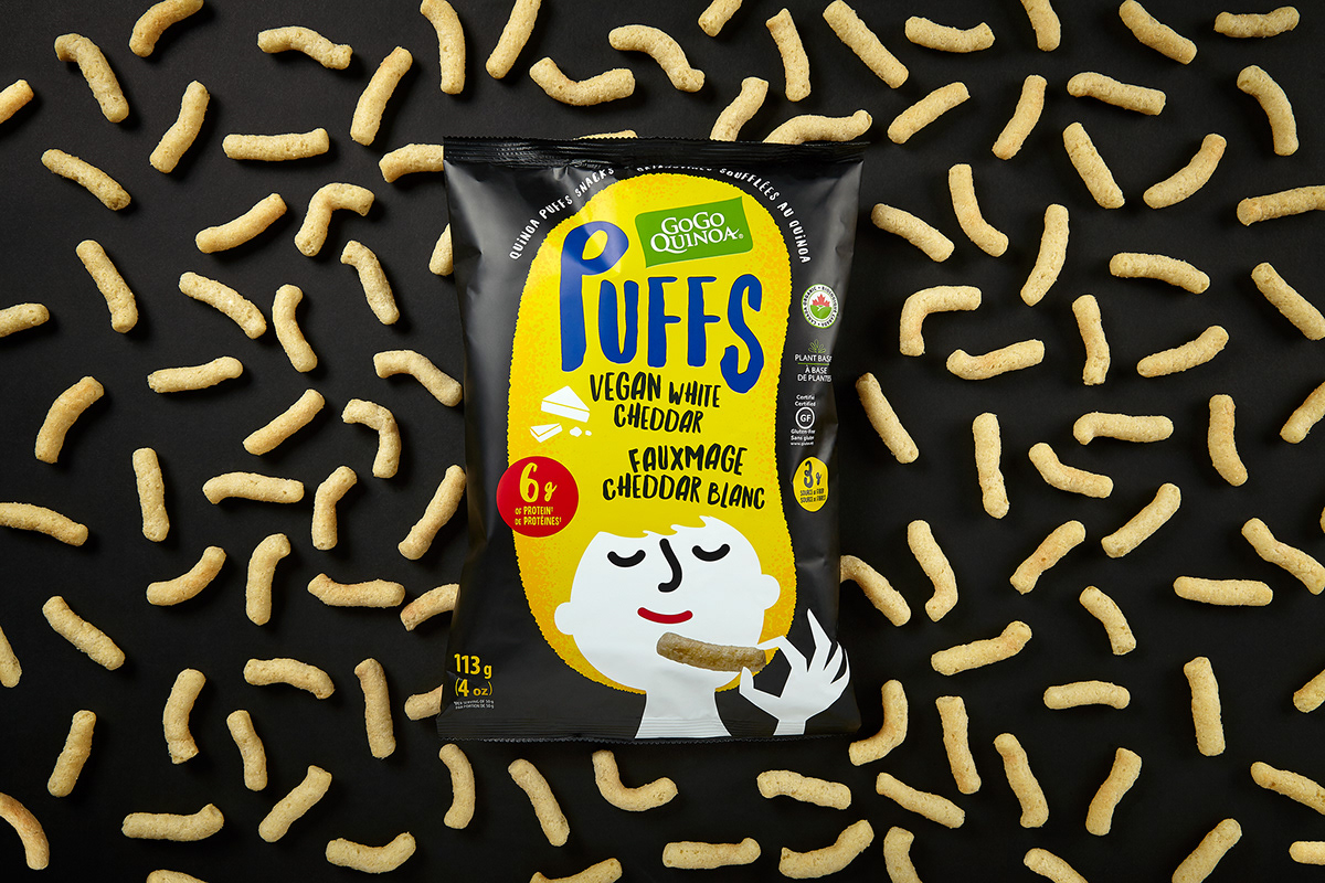 Puffs 休閑小零食包裝設(shè)計(jì),夸張有趣的插畫 Puffs 休閑小零食包裝設(shè)計(jì),夸張有趣的插畫
