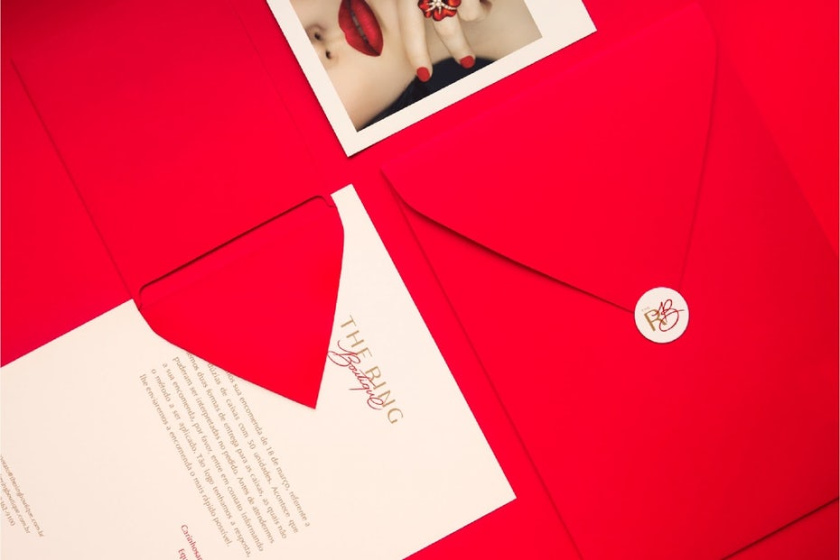 紅色戒指精品品牌設(shè)計