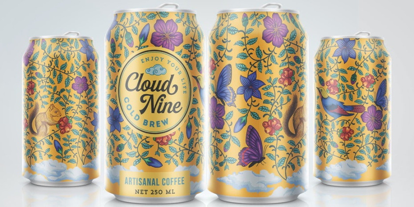 節(jié)日插圖，由Keyshod使用被阻止的顏色調(diào)色板的歡樂例證