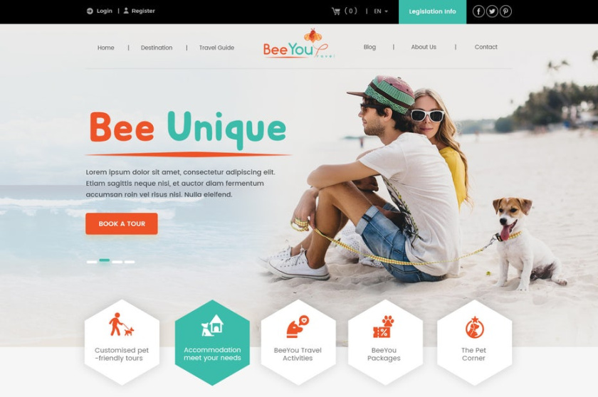  互補色的有趣使用