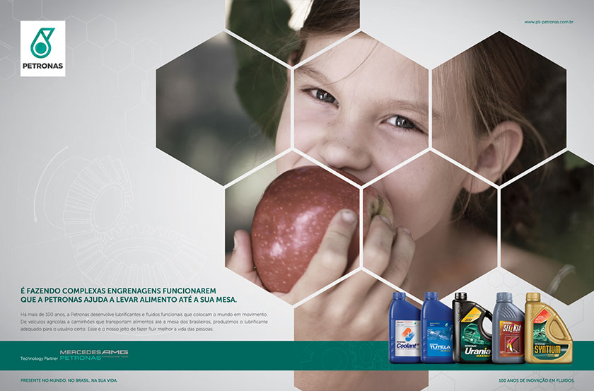 馬石油潤滑油品牌主KV平面廣告創(chuàng)意設計