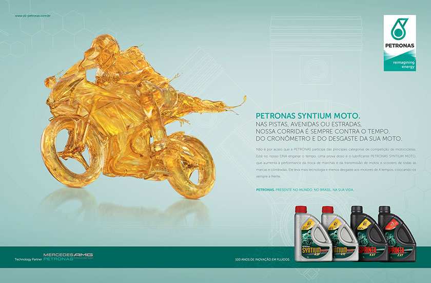 馬石油潤滑油品牌主KV平面廣告創(chuàng)意設計-潤滑油覆蓋汽車系列