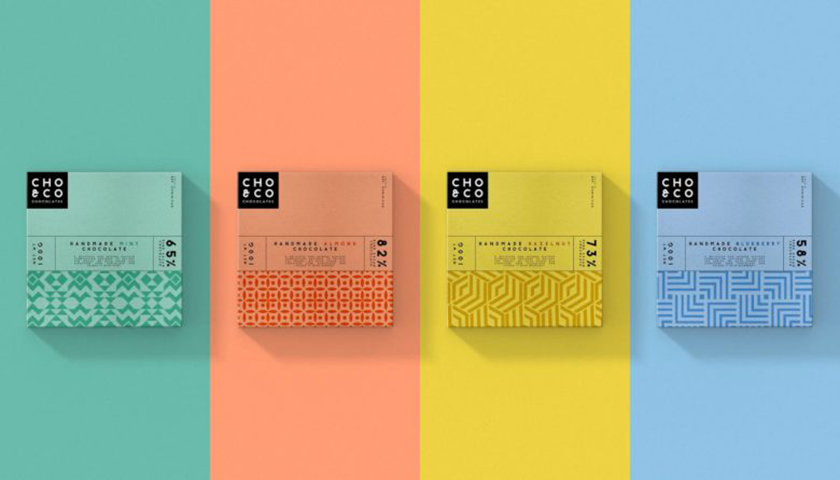 Choi&co 巧克力包裝設(shè)計(jì)“幾何底紋圖案” Choi&co 巧克力包裝設(shè)計(jì)“幾何底紋圖案”