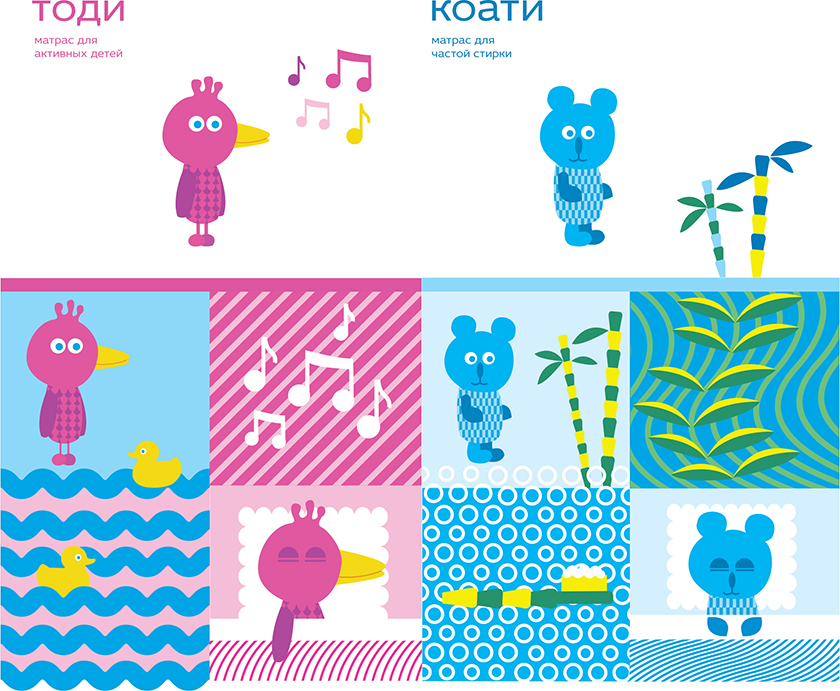 TORIS KINDY 兒童床墊品牌全案策劃品牌創(chuàng)建塑造-吉祥物設(shè)計