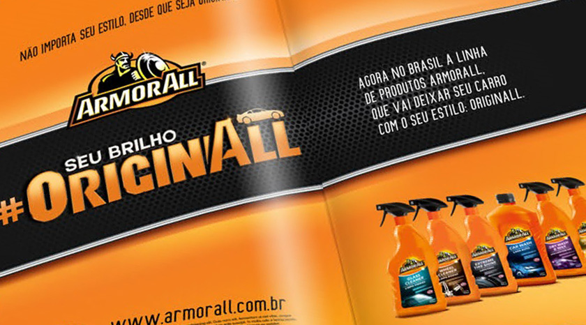 牛魔王ARMOR ALL 汽車美容養(yǎng)護品品牌logo設(shè)計與包裝設(shè)計