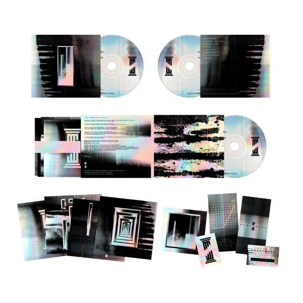 黑色背景上的全息效果包裝-2020年包裝設(shè)計趨勢范例：專輯插圖-Deadhorse