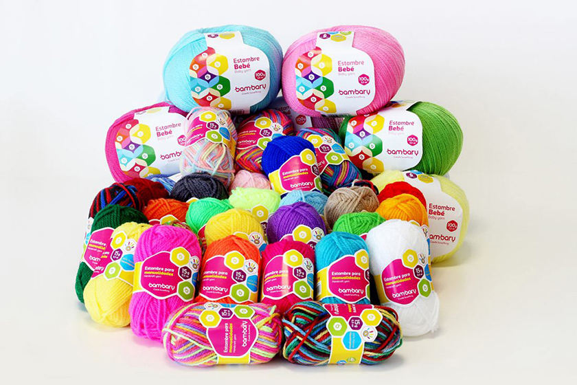 bambary毛線品牌命名logo設(shè)計(jì)與品牌vi形象設(shè)計(jì)。多彩的六邊形色塊 bambary毛線品牌命名logo設(shè)計(jì)與品牌vi形象設(shè)計(jì)。多彩的六邊形色塊