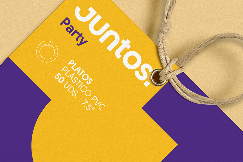 Juntos 塑料餐具品牌形象包裝設(shè)計(jì)