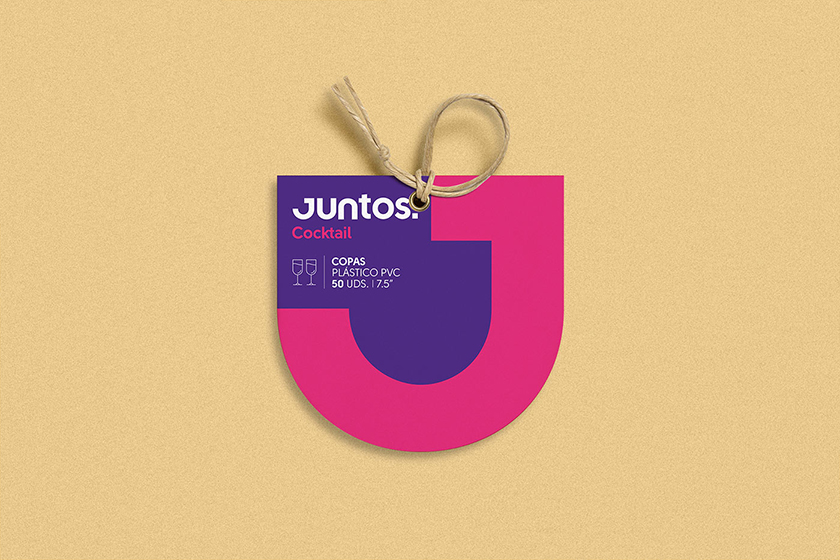 Juntos 塑料餐具品牌形象包裝設(shè)計(jì)