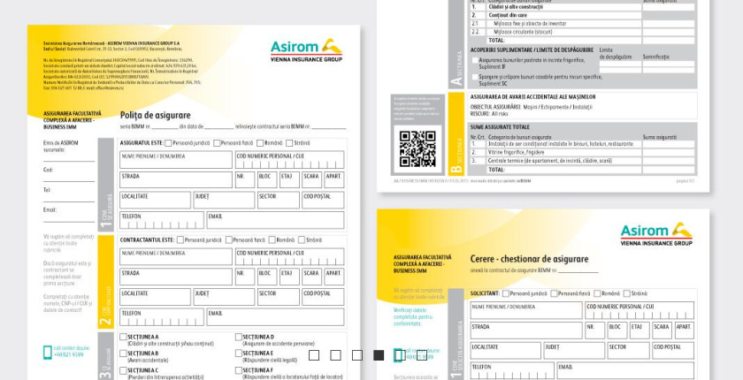 阿西羅姆保險(xiǎn)公司品牌重塑定位與logo形象vi設(shè)計(jì)，源自雕塑的字母a元素