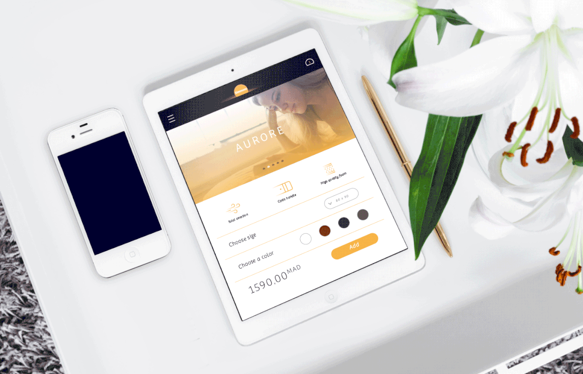 SIMMONS席夢思sunrise日出系列床墊品牌形象設(shè)計-logo/vi/