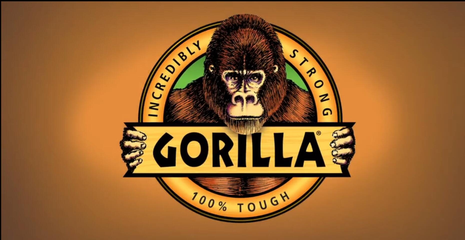 Gorilla Mounting Tape強力膠黑猩猩logo設(shè)計 Gorilla Mounting Tape強力膠黑猩猩logo設(shè)計