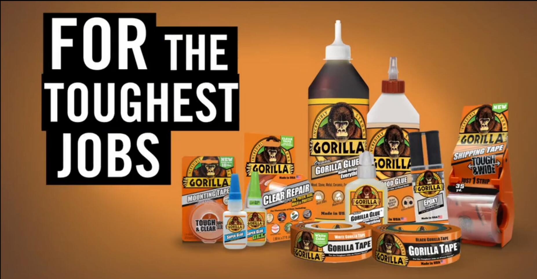 Gorilla Mounting Tape黑猩猩強力膠包裝設(shè)計 Gorilla Mounting Tape黑猩猩強力膠包裝設(shè)計