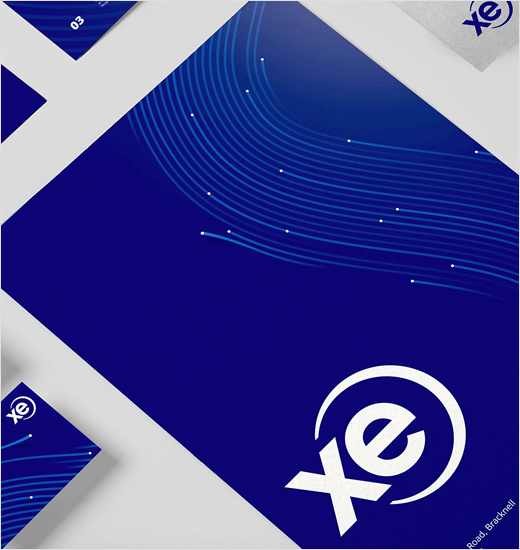 Xe在線貨幣轉(zhuǎn)換新LOGO設(shè)計