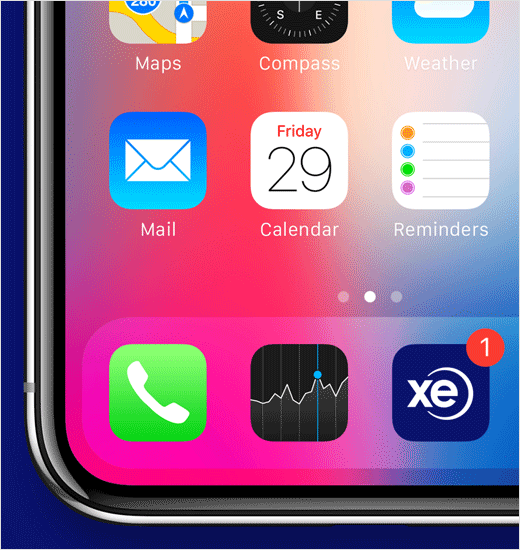 Xe在線貨幣轉(zhuǎn)換新LOGO設(shè)計