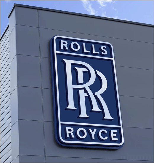 勞斯萊斯品牌logo更新設(shè)計(jì)