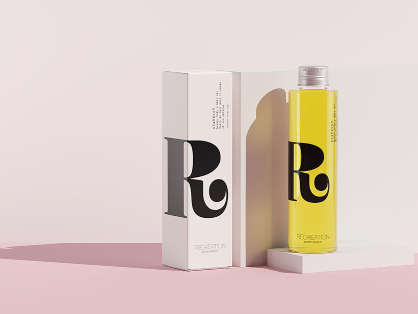 RECREATION香水品牌設(shè)計包裝設(shè)計，重視樂趣，健康和幸福的感覺