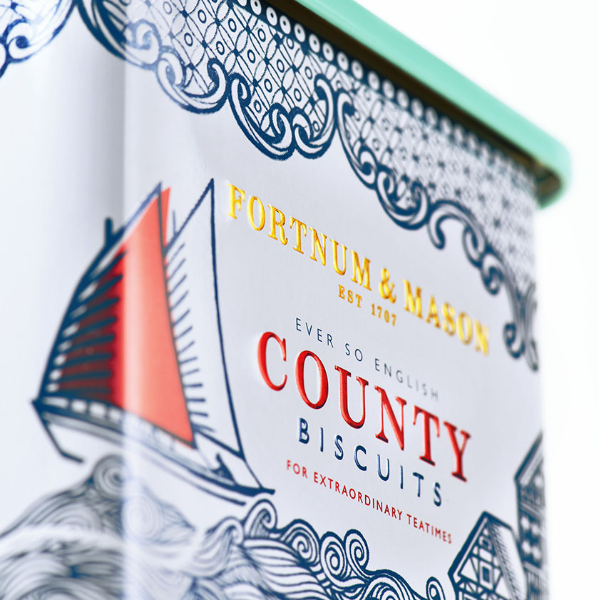 用經(jīng)典民俗故事為County Biscuits餅干設(shè)計經(jīng)典包裝外觀-上海包裝設(shè)計公司