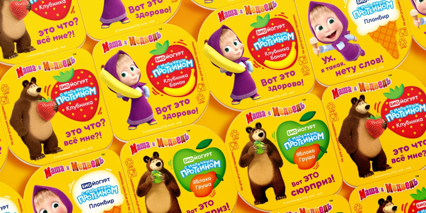 “瑪莎和熊”兒童食品包裝設(shè)計(jì)與卡通吉祥物設(shè)計(jì)-上海包裝設(shè)計(jì)公司