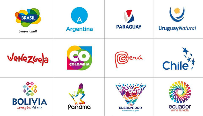 巴拉圭國家品牌簡(jiǎn)潔logo設(shè)計(jì)-與其他南美和中美洲國家品牌相比