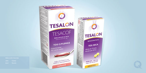 Tesalon醫(yī)藥包裝設(shè)計