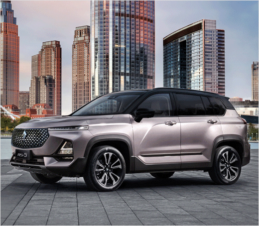 中國汽車制造商寶駿推出“高級別汽車“鉆石logo