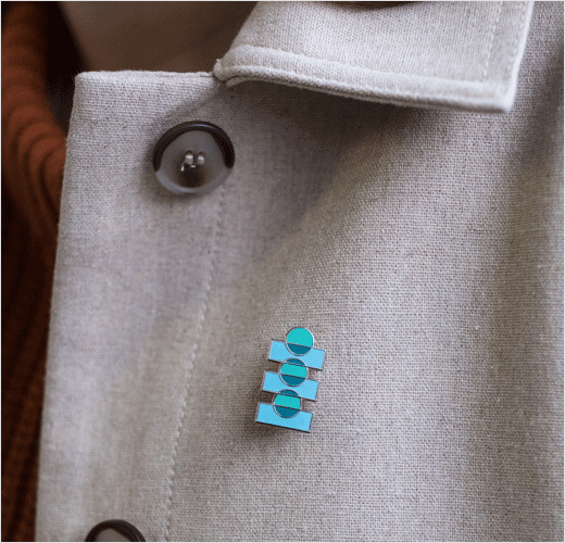 RNOH骨科慈善醫(yī)院品牌vi形象設計，logo設計猶如人體脊柱或落入籌款罐的硬幣