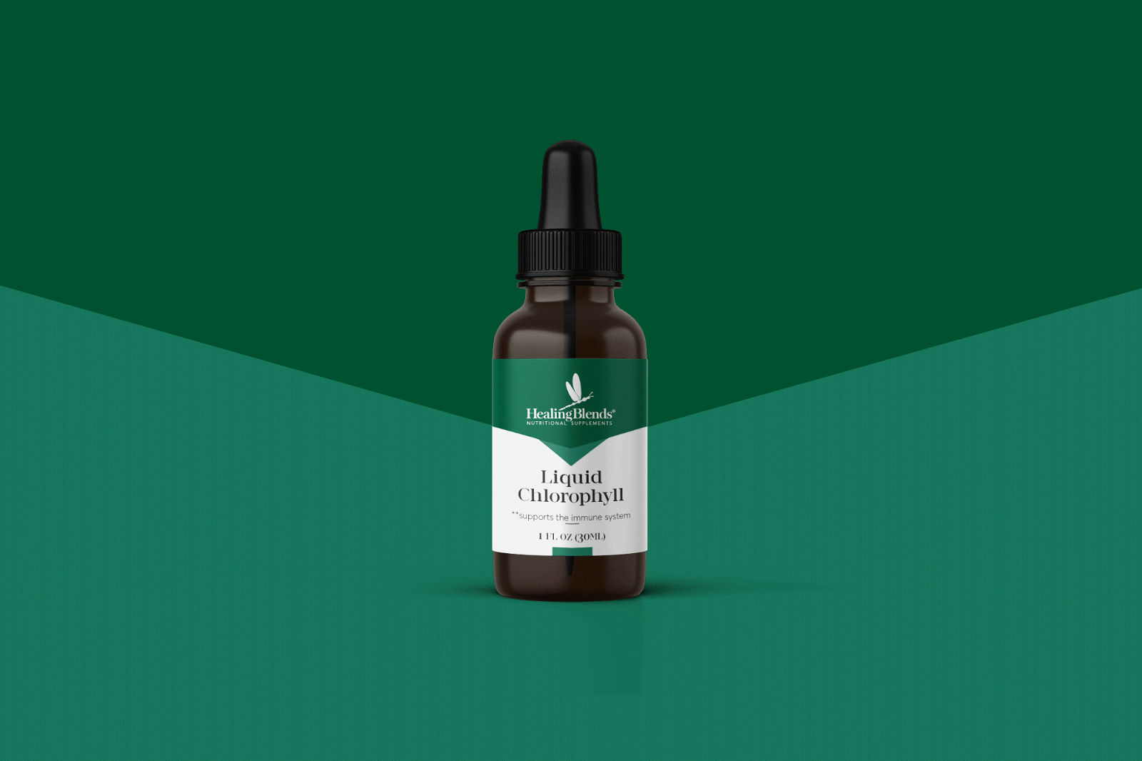 Healing Blends 營(yíng)養(yǎng)補(bǔ)充劑保健品包裝設(shè)計(jì)”三角版式“