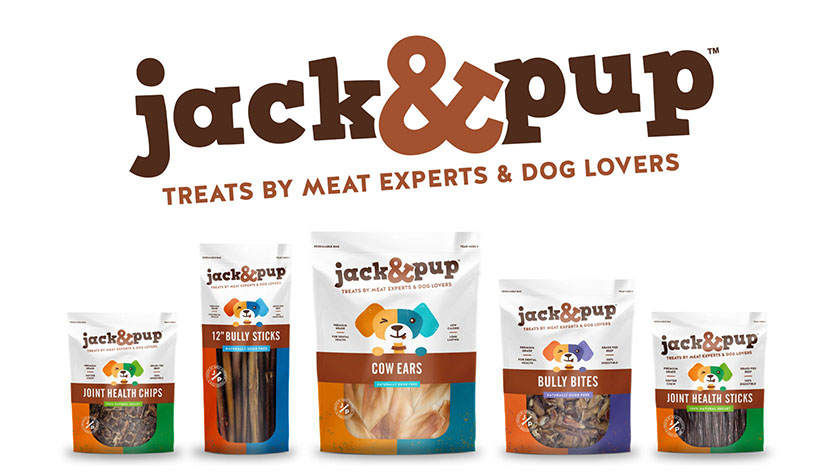 Jack&Pup 狗糧寵物零食包裝設(shè)計(jì)“彩色吉祥物篇” Jack&Pup 狗糧寵物零食包裝設(shè)計(jì)“彩色吉祥物篇”