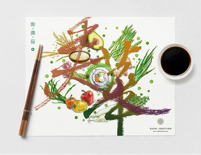 Junction壽司餐廳品牌形象設(shè)計logo包裝設(shè)計 Junction壽司餐廳品牌形象設(shè)計logo包裝設(shè)計