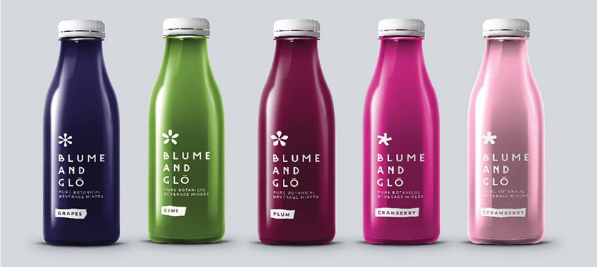 飲料logo設計-現(xiàn)代簡約而有趣的冰沙logo設計