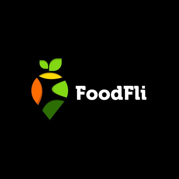 為企業(yè)活動制作的現(xiàn)代餐飲標志-：葉子彩色標志