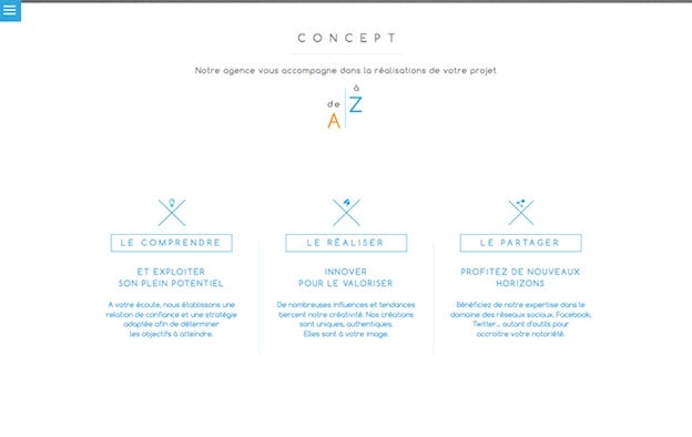 網(wǎng)站設(shè)計(jì)中建立視覺層次結(jié)構(gòu)的6個(gè)原則-空間和紋理-Draw to Click的網(wǎng)站