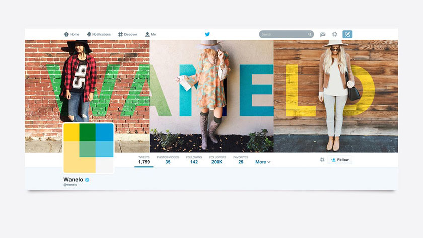 三聯(lián)畫的精美品牌圖像是為女性服裝品牌與社區(qū)采購的照片