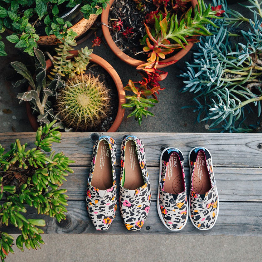 品牌形象圖像-TOMS鞋子在Facebook上的形象