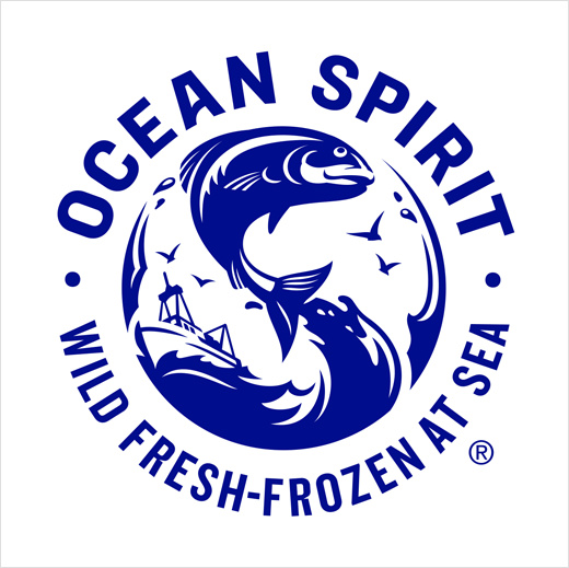 Ocean Trawlers 海鮮冷凍魚品牌logo設(shè)計(jì)與包裝設(shè)計(jì)