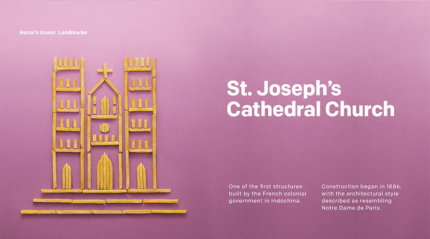 關(guān)于麥當(dāng)勞薯?xiàng)l的創(chuàng)意廣告活動(dòng)-建筑地標(biāo)平面廣告創(chuàng)意設(shè)計(jì)