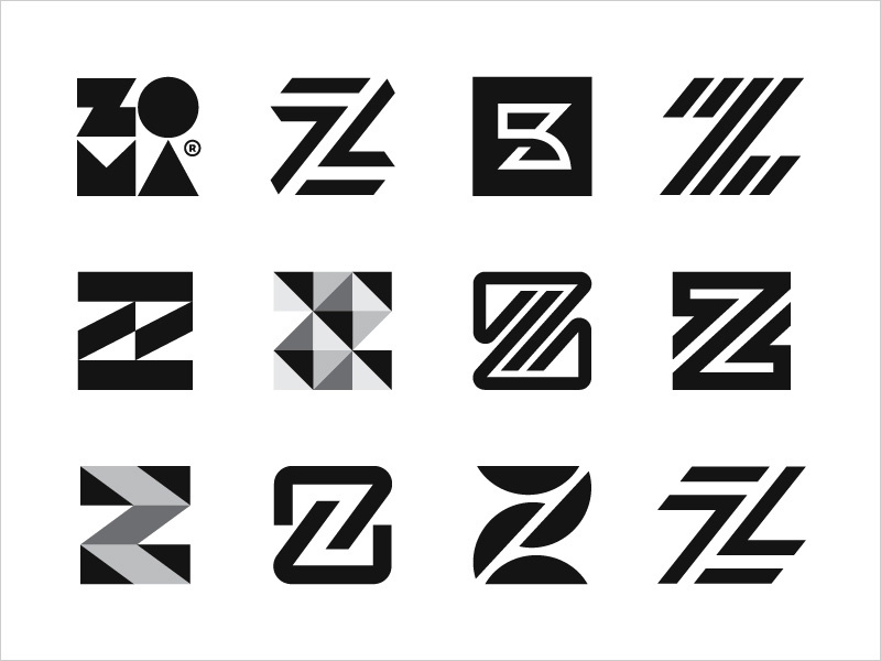 字母Z類型logo設計