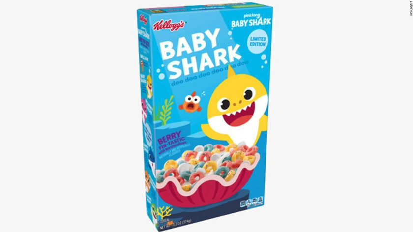 Kellogg''s 嬰兒麥片食品包裝設(shè)計“鯊魚寶貝”篇 Kellogg''s 嬰兒麥片食品包裝設(shè)計“鯊魚寶貝”篇
